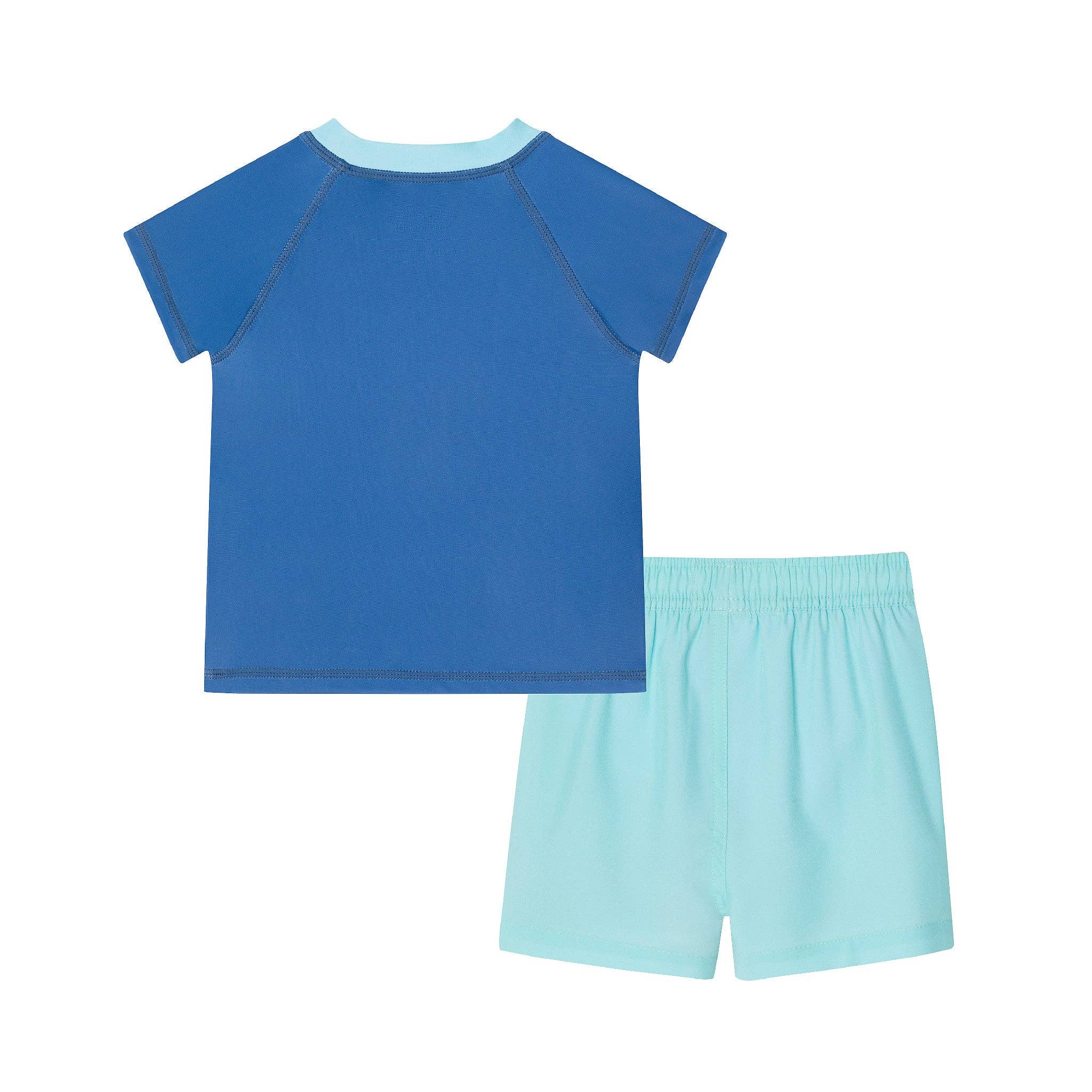 Navy SpongeBob SquarePants™ x Andy & Evan® | Infant (9-24M) Chill Surf Rash Guard Set for wholesale on Faire1