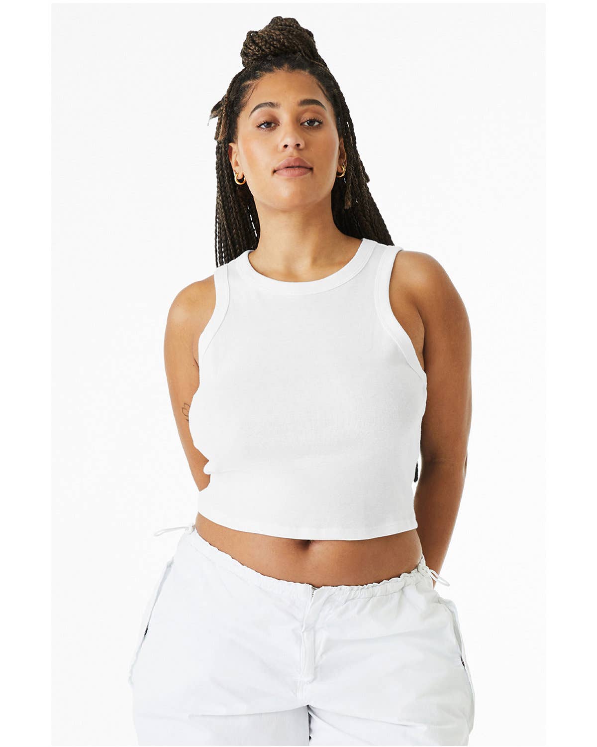 Total Apparel - Wholesale Tank Top - Women's - Bella + Canvas Ladies' Micro Ribbed Racerback Tank 10198