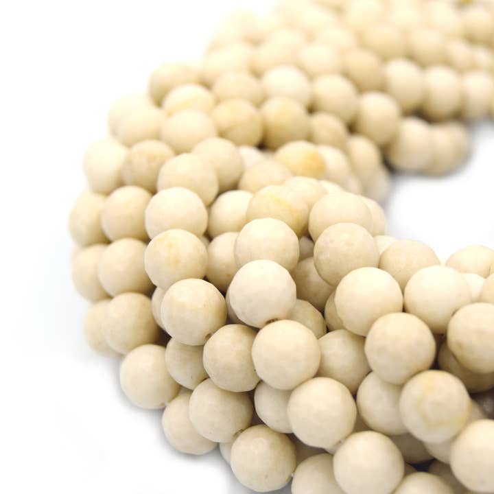 River Stone Beads | Natural Faceted Gemstone Beads- 4mm 6mm 8mm 10mm 12mm Available for wholesale by Only Beads