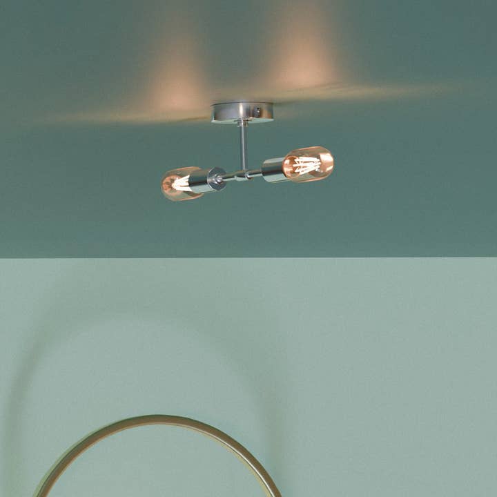 Ledsone - Vente Appliques - Applique Murale Moderne Minimaliste à 2 Lumières pour Salle de Bain~55938