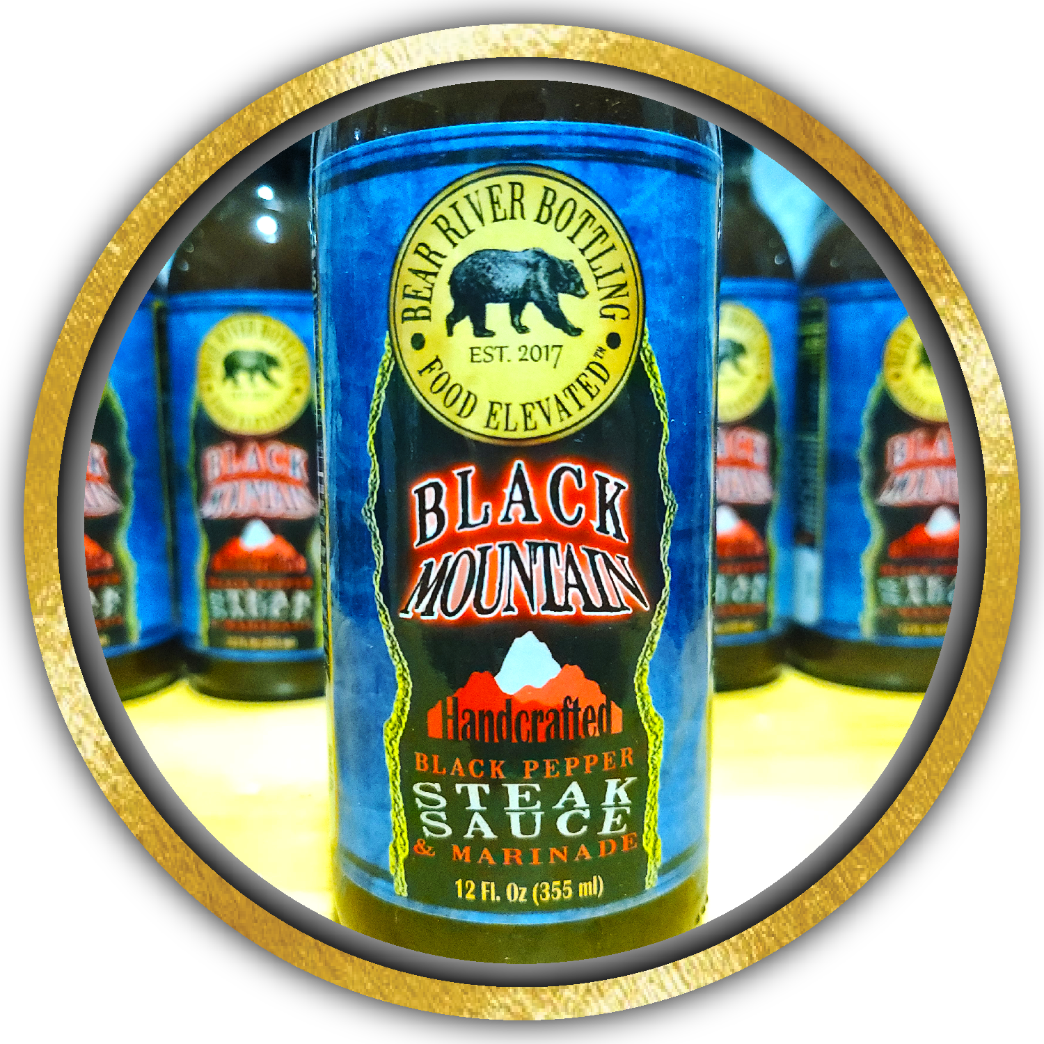 Bear River Bottling - Wholesale Sauce - Black Mountain Steak Sauce1