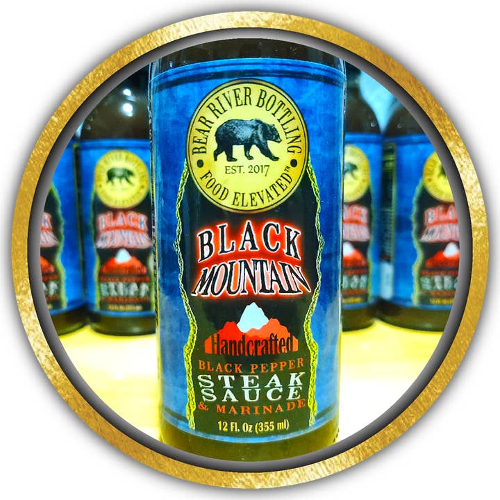 Bear River Bottling - Wholesale Sauce - Black Mountain Steak Sauce1