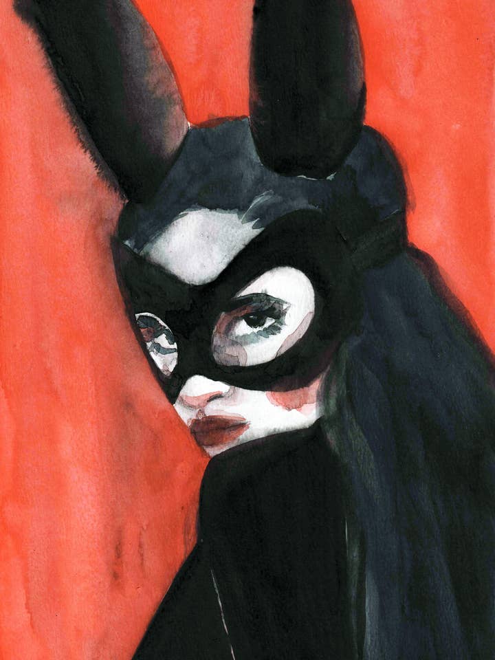 Orangener Hase für den Großhandel von Sian Jordan Art & Design