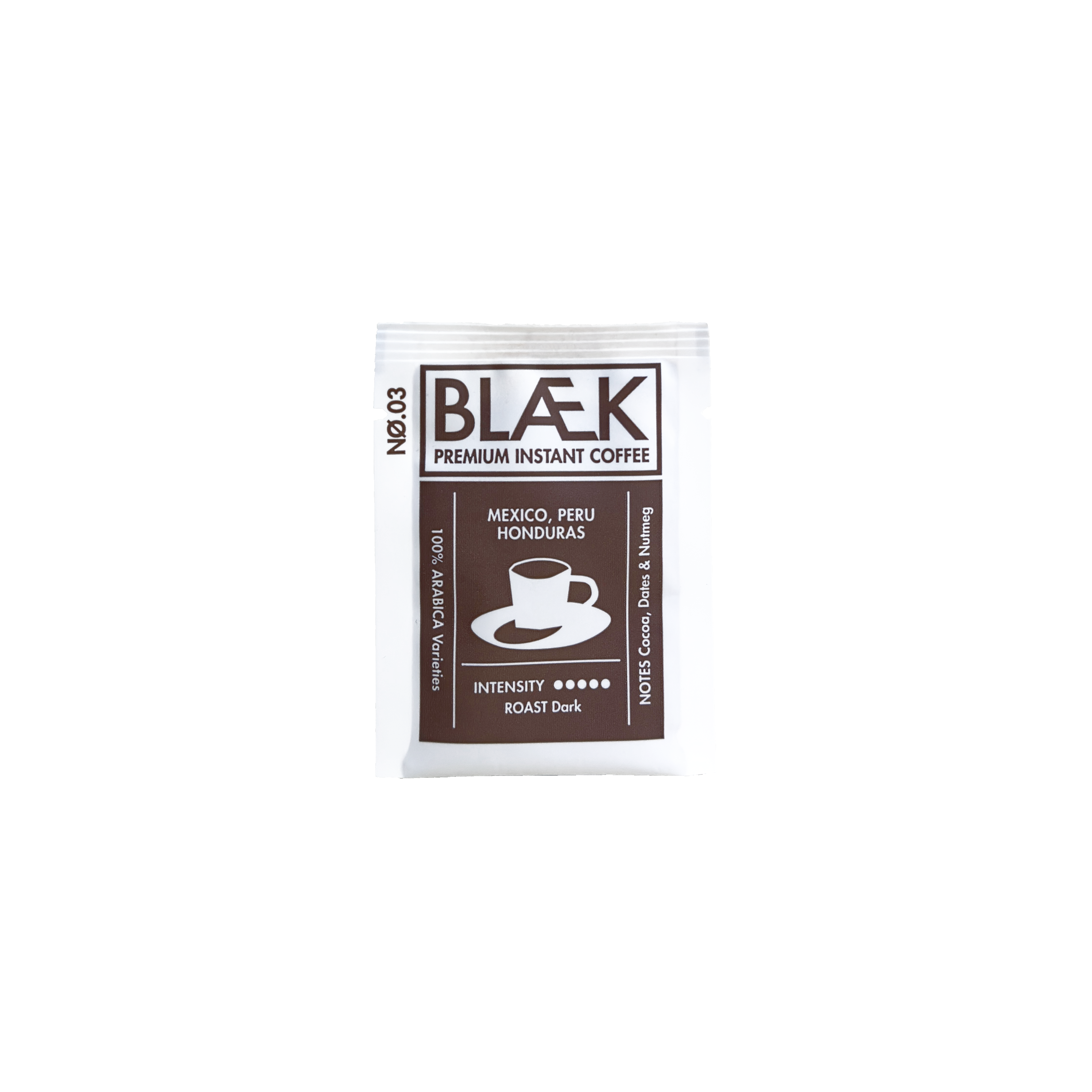 BLÆK Coffee - Wholesale Instant Coffee/Espresso - BLÆK Instant Coffee NØ.3 - Dark Roast - Box1