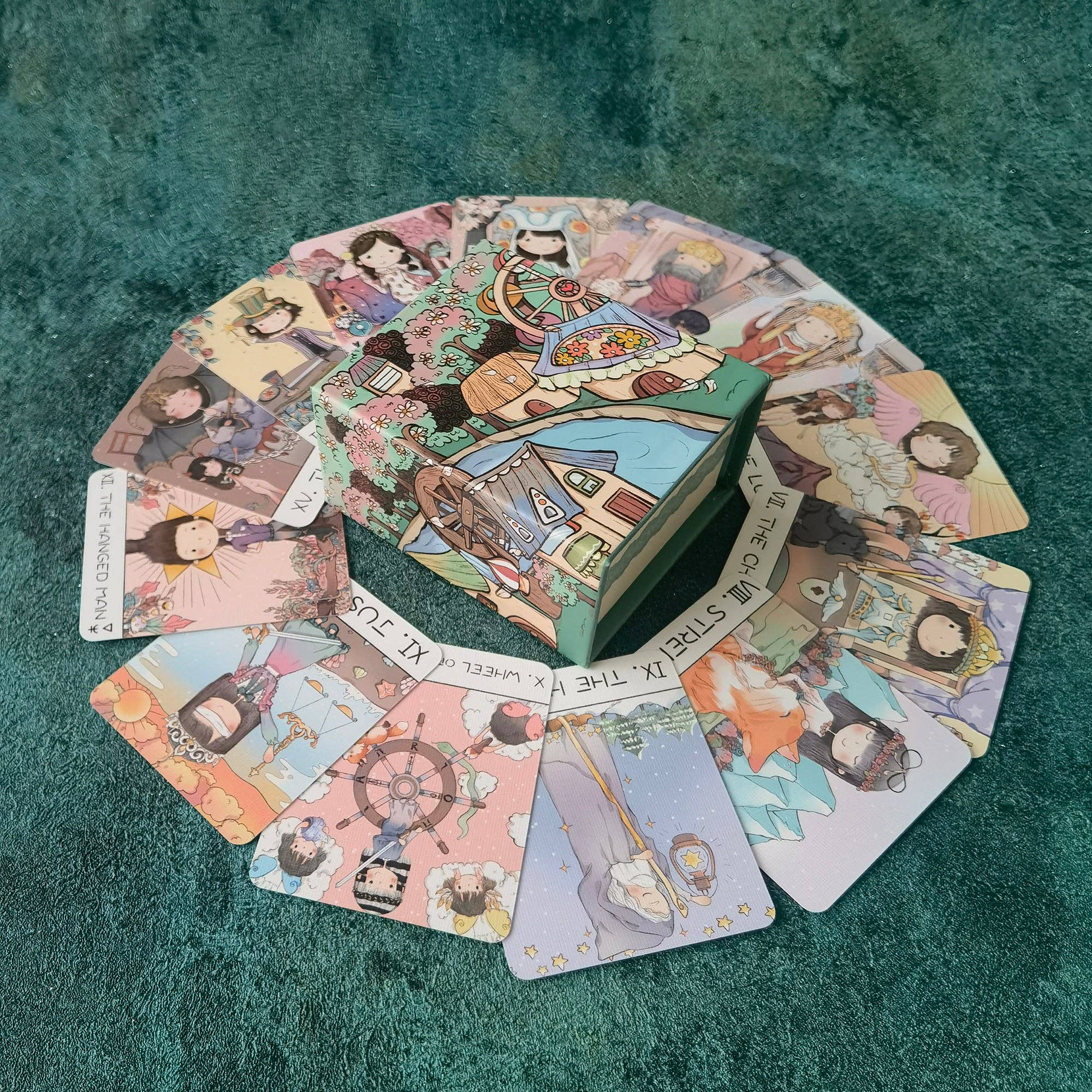 Vermilion Collection - Wholesale Tarot Cards - Honey Knight Mini Tarot0