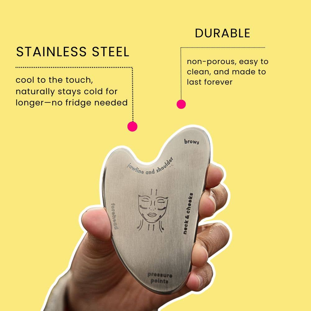 STEP ZERO Skincare - Wholesale Gua Sha Tool - Gua Sha Facial Massage Tool | Valentine's, Mother's Day Gift2