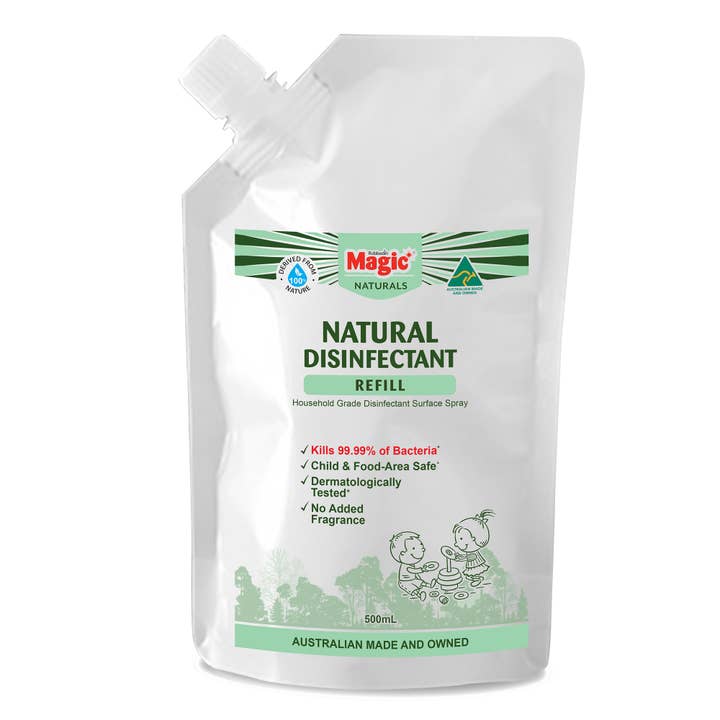 Rubbedin Cleaning - Wholesale Antibacterial cleaner - Magic Natural Disinfectant Refill 500mL