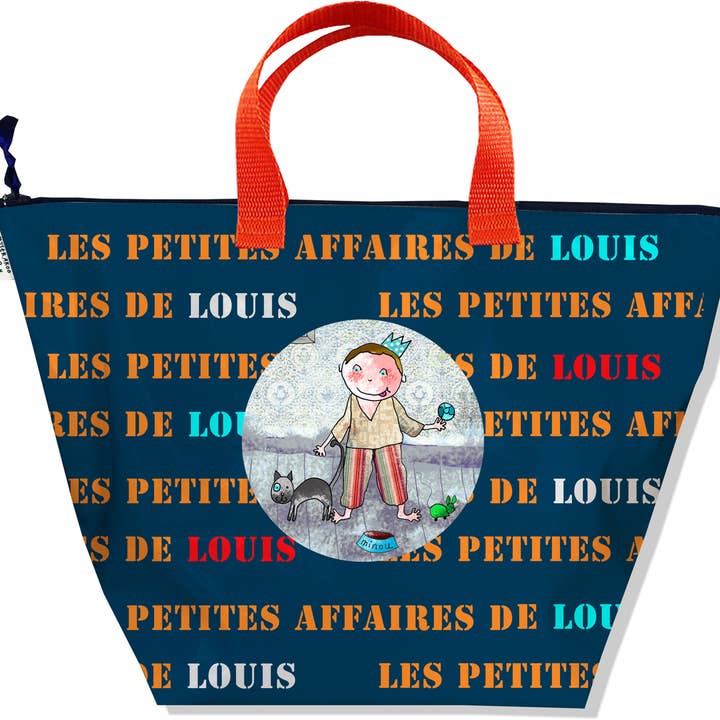 Mala Menino Personalizada Azul por atacado de BISTRAKOO