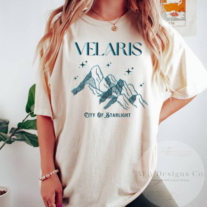 Velaris City Of Starlight Acotar Shirt Literary Shirt A Court of Thorns Acotar Merch Rhysand Shirt Acosf Night Court Fandom Shirt Acomaf for wholesale by AFAdesignsCo