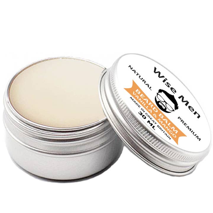 Wise Men – wholesale Beard styling product – Beard Balm for Men 30ml | Natural | Styling Conditioning UK14