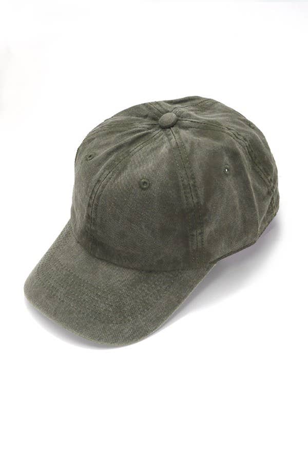 JOSSLYN by wall to wall - Wholesale Baseball Cap - Women's - VINTAGE WASHED BASEBALL CAP 40HW7024