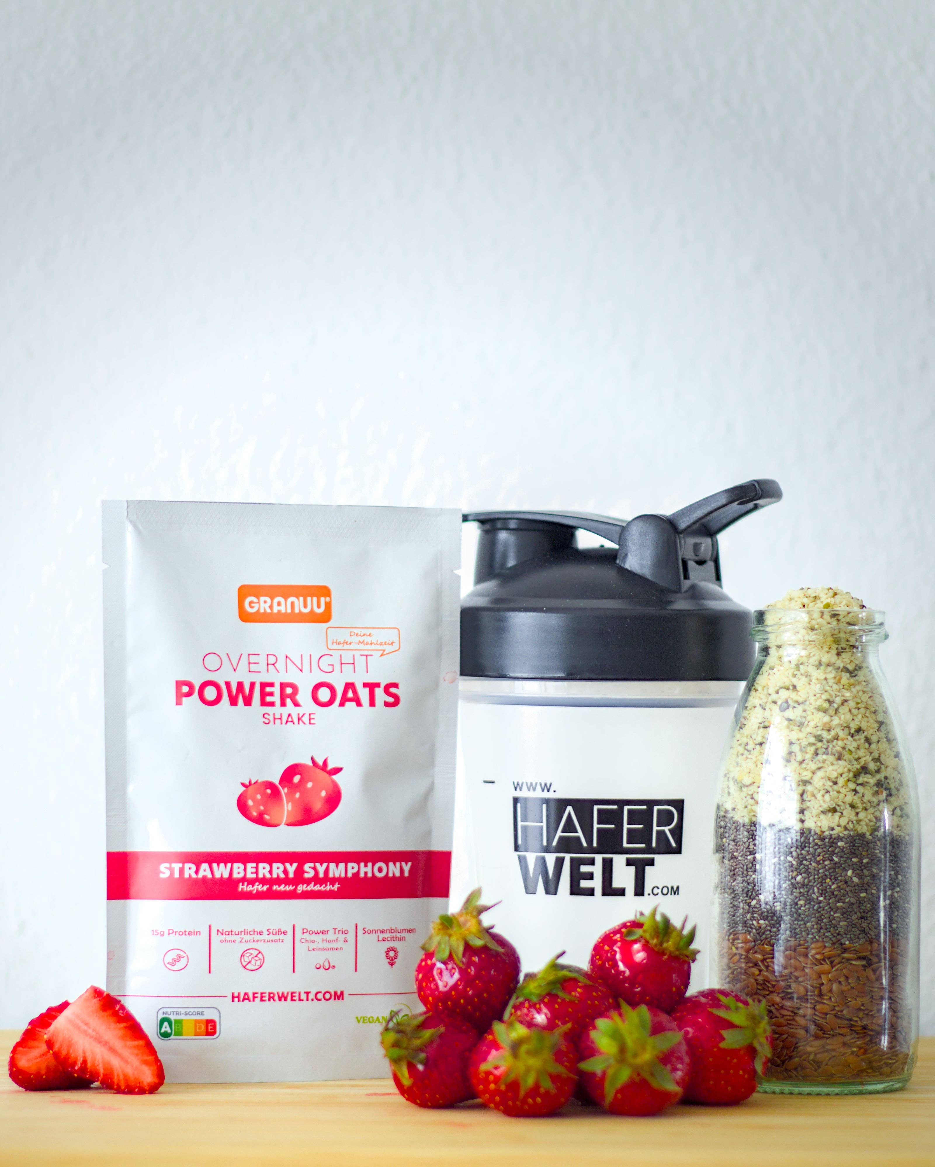 Granuu by Haferwelt – wholesale Havregryn – Granuu Overnight Power Oats Bestseller Kit (12 förpackningar+1 gratisförpackning) - Ge din dag smak9