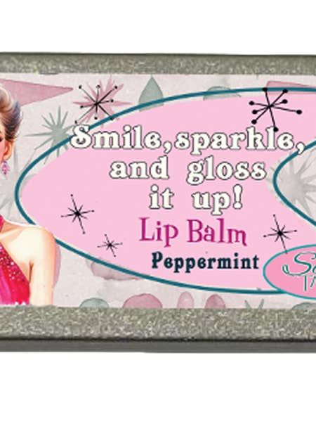 Lip Balm Tin, Peppermint, Smile Sparkle, and gloss for wholesale by Sassy Talkin
