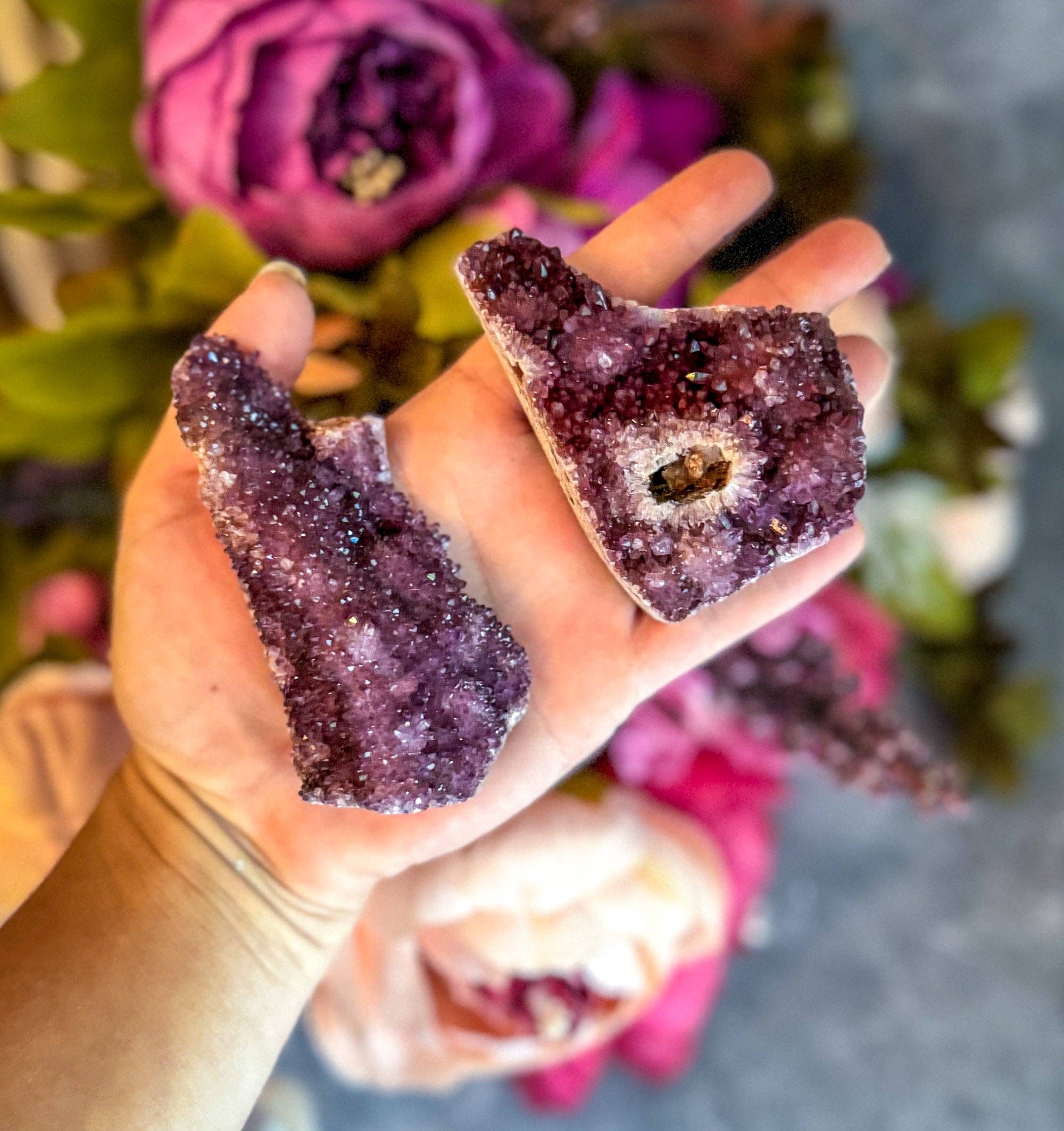 Mandala Gems – Großhandel Spiritueller Stein/Kristall – Seltene Amethyst-Cluster aus der Alacam-Mine, Türkei8