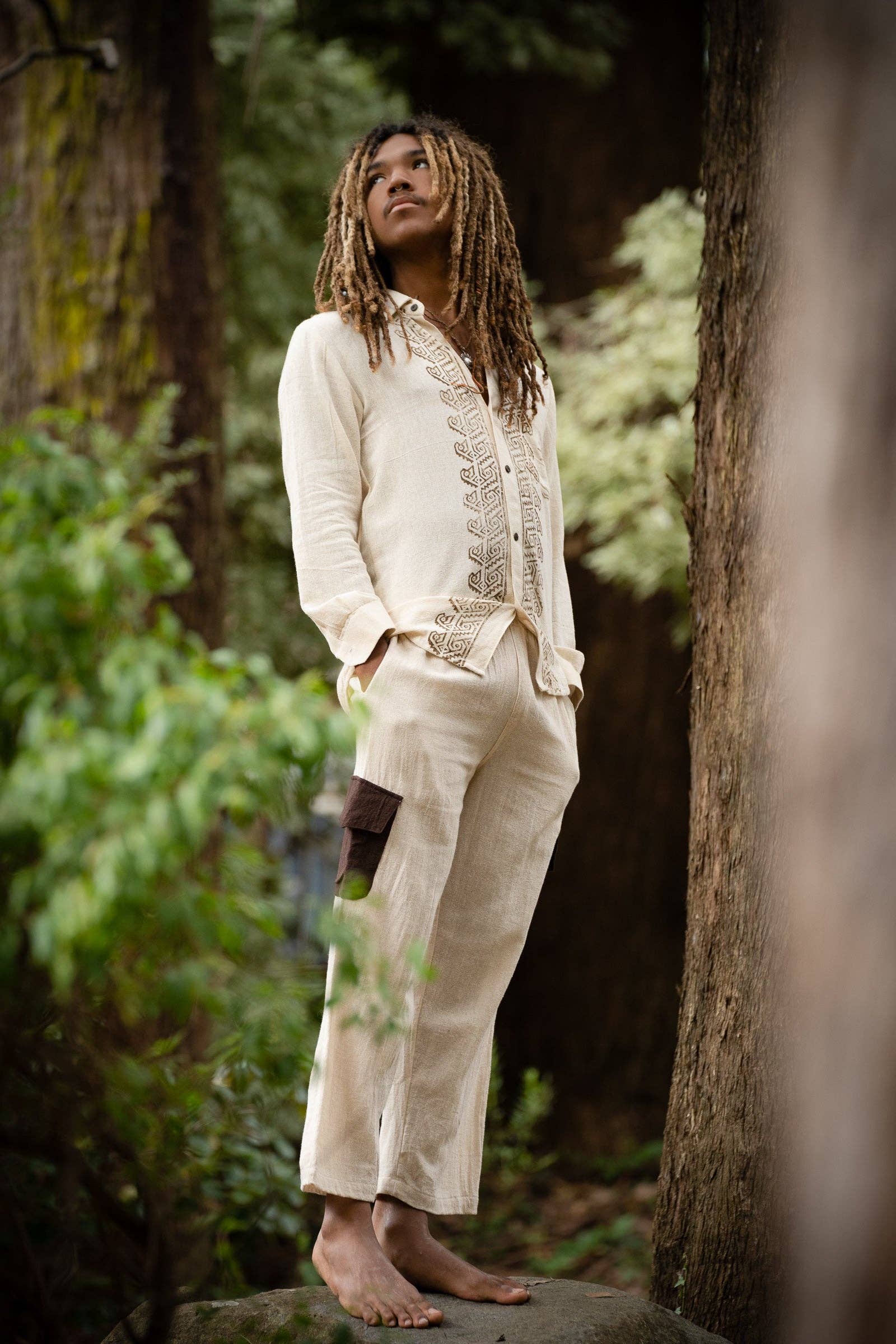 Arya Clothing – wholesale Byxor - Dam – Höstbyxor - Cream1