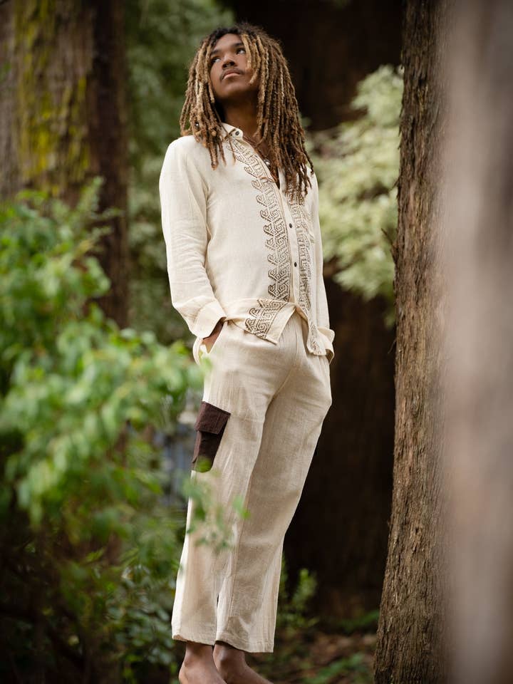 Arya Clothing – wholesale Byxor - Dam – Höstbyxor - Cream1