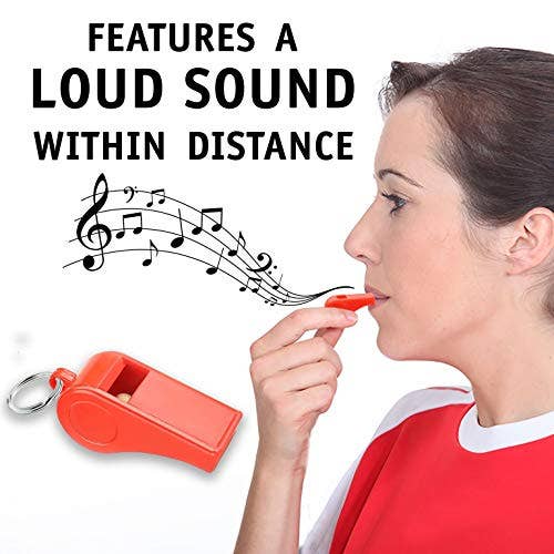 Water Gear - Wholesale Sporting Accessories - Water Gear Plastic Emergency Safety Whistle6