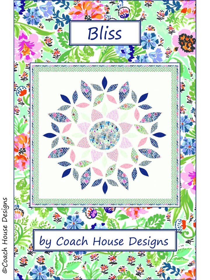 Bliss Quiltmuster für den Großhandel von Coach House Designs