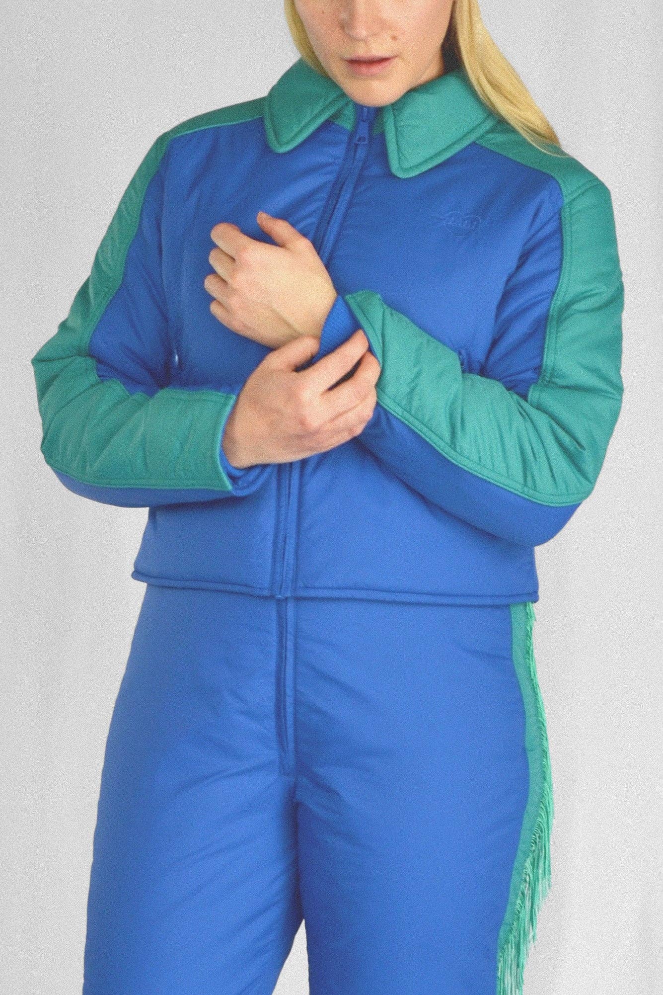 Hoohah - Wholesale Coat - Women's - Western Coat in Beryl Blue7