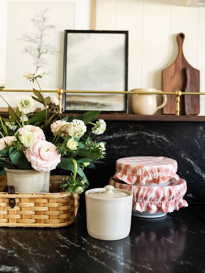 The Stoneware Canister with Lid for wholesale by Millstream Home