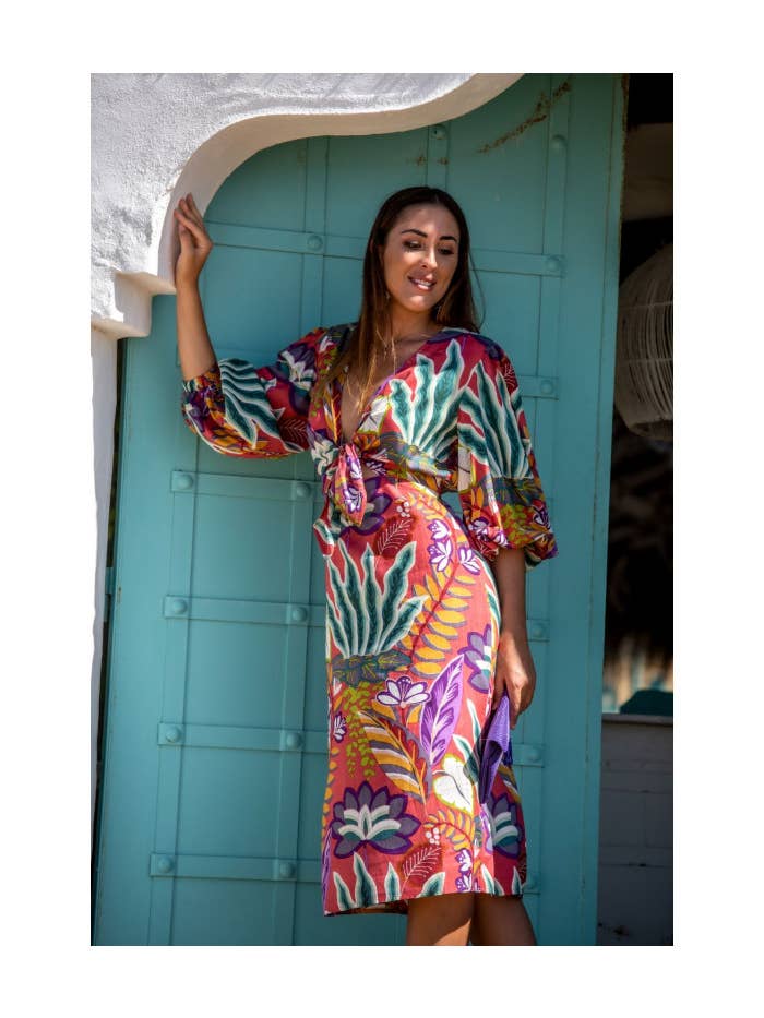 REF MILOS SHORT SUNSET & MOON DRESS for wholesale on Faire1