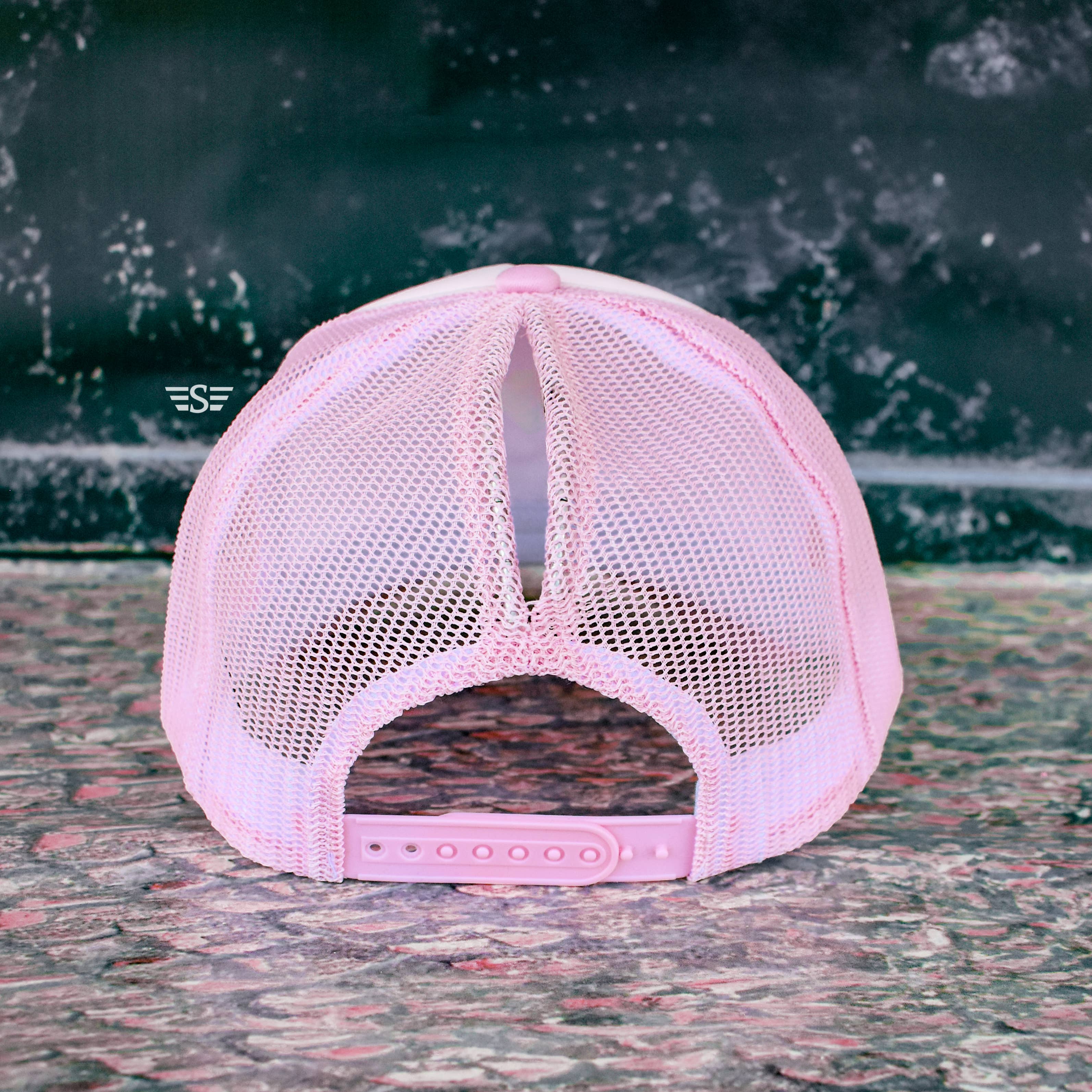 Flying S Company - Wholesale Trucker Hat - Unisex - Tri Color Mesh Trucker Cap21