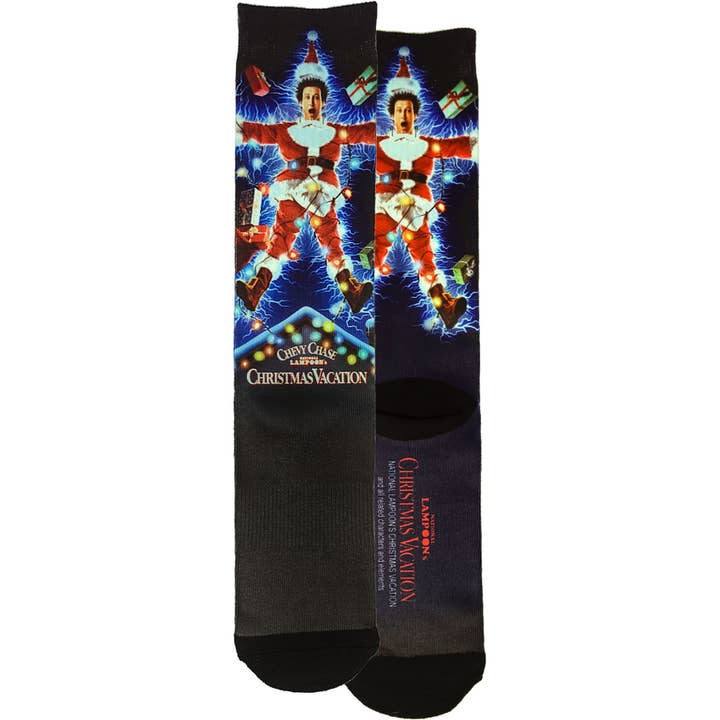 Christmas Vacation Socks for wholesale by Spoontiques, Inc