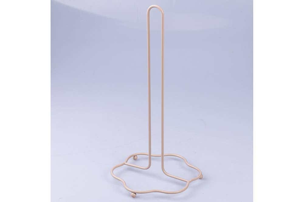 VdE Tivoli 1996 - Wholesale Ornament Set - FLOWER TOILET PAPER HOLDER H32CM MOCHA MOUSSE0