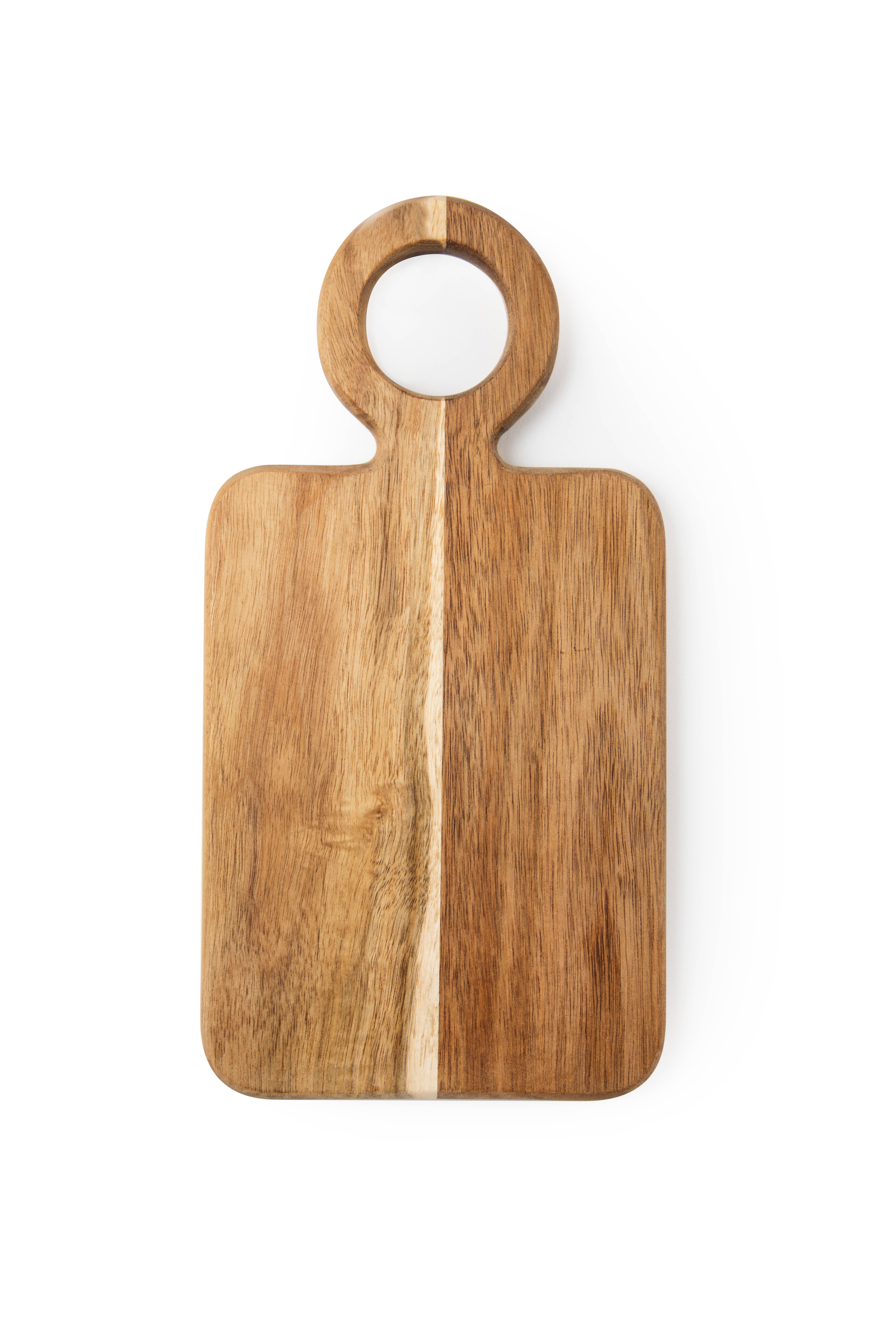 Cream Brown Real Wood Cutting Board 20X15 Acacia for wholesale on Faire0