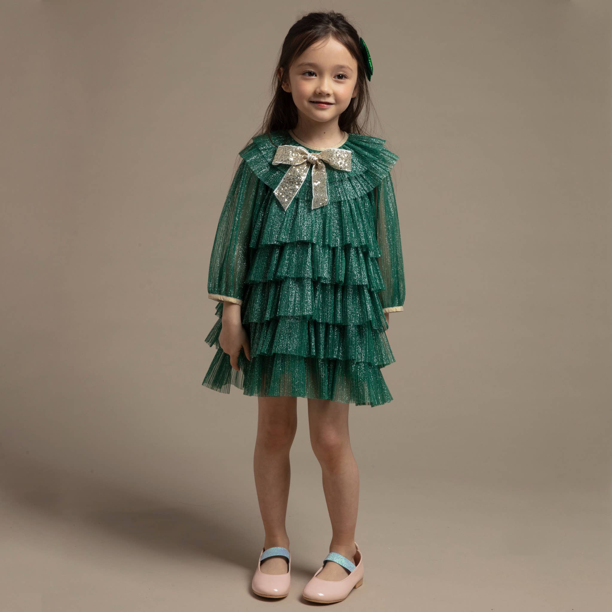 Petite Hailey – Großhandel Kleid – Kinder – Mehrlagiges Kleid13