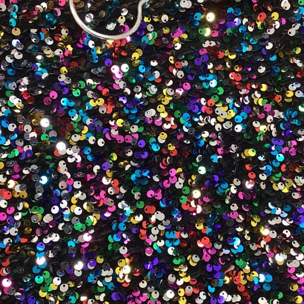 Fabrics Star - Wholesale Fabric - Stretch Velvet Sequin Fabric, Glitter Spandex Material 48 Inch in Width | Arts and Crafts39