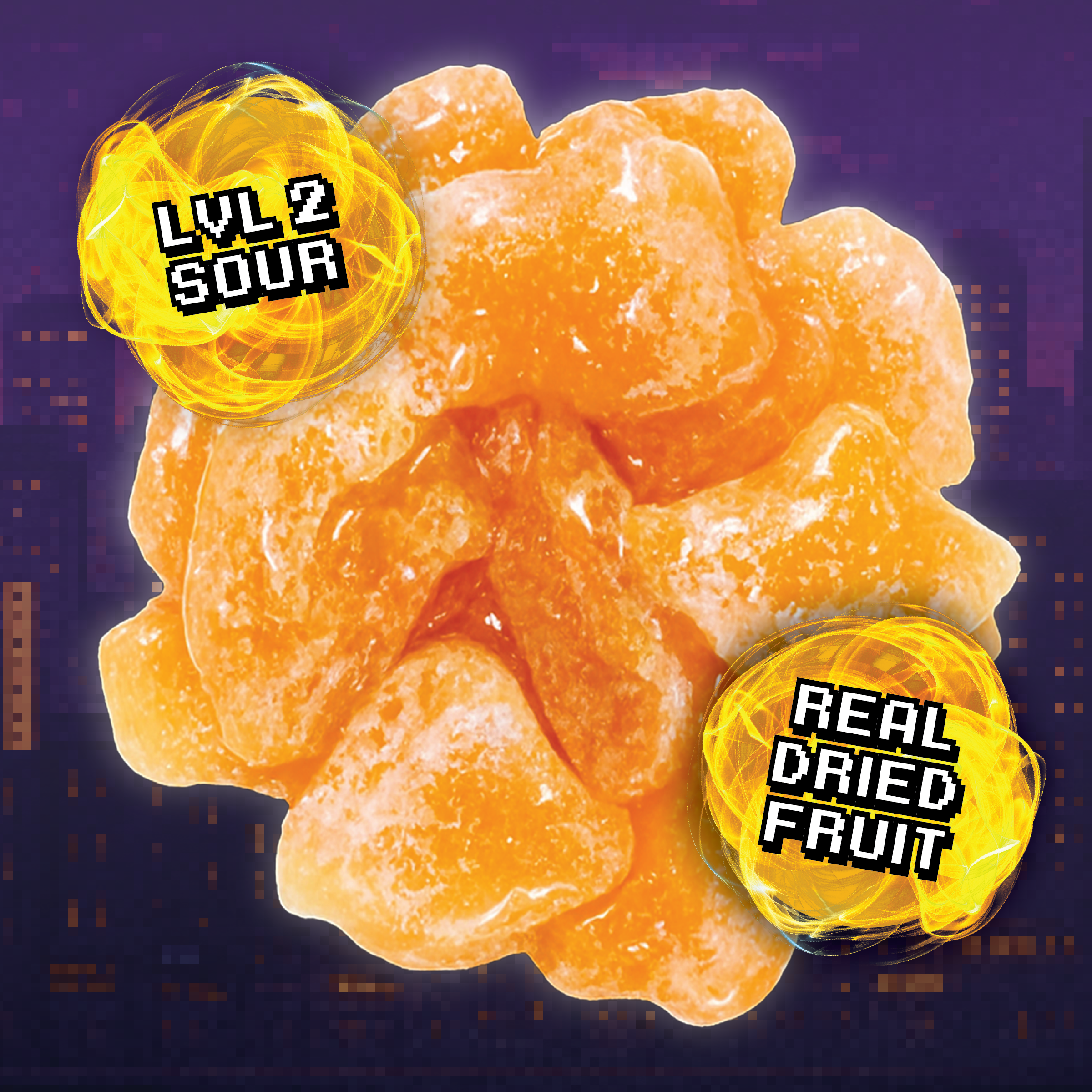 Final Boss Sour - Wholesale Gummy - Punch-Out Peaches (Level 2) (4-Pack)4