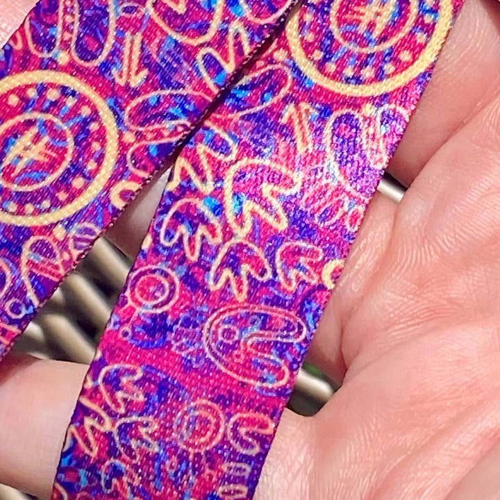 Lanyard met inheems patroon voor wholesale door Stefanopolips