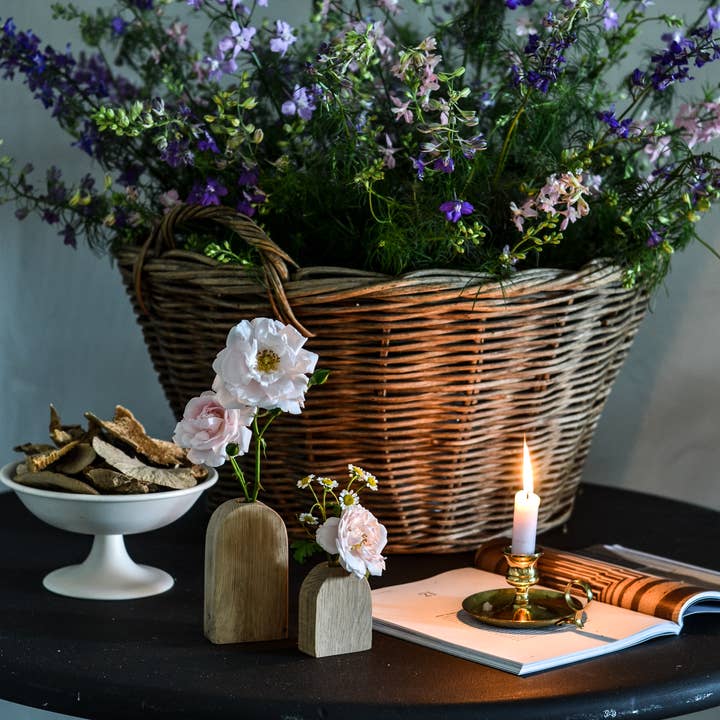 White Gables Home - Wholesale Vase - Wood Arched Bud Vases | Made In USA4