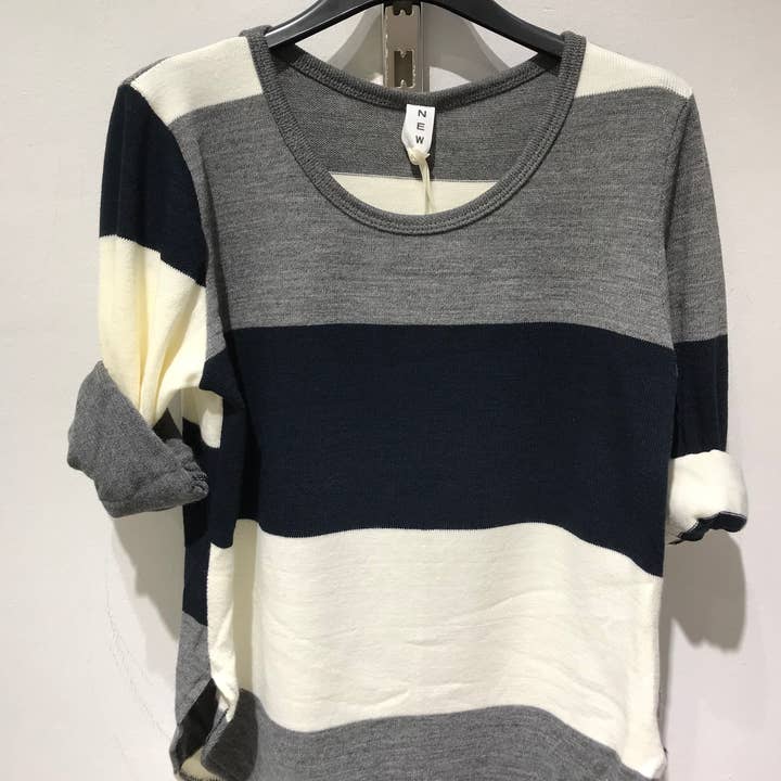 Only Yuan - Wholesale Blouse - Women's - ref 952 striped blouse