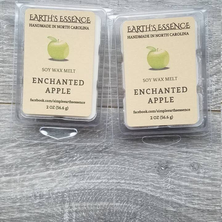 Earth's Essence - Wholesale Wax melt - Enchanted Apple 2 oz Soy Wax Melt