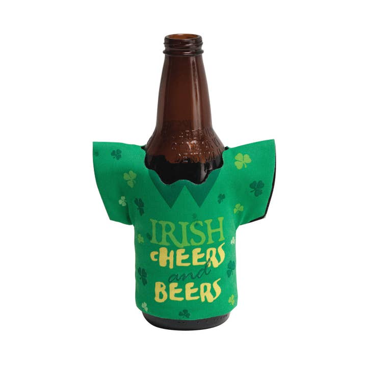 Irish CheersBeers Printed Shaped Drink Holder,Case of 12 for wholesale by KT Supply