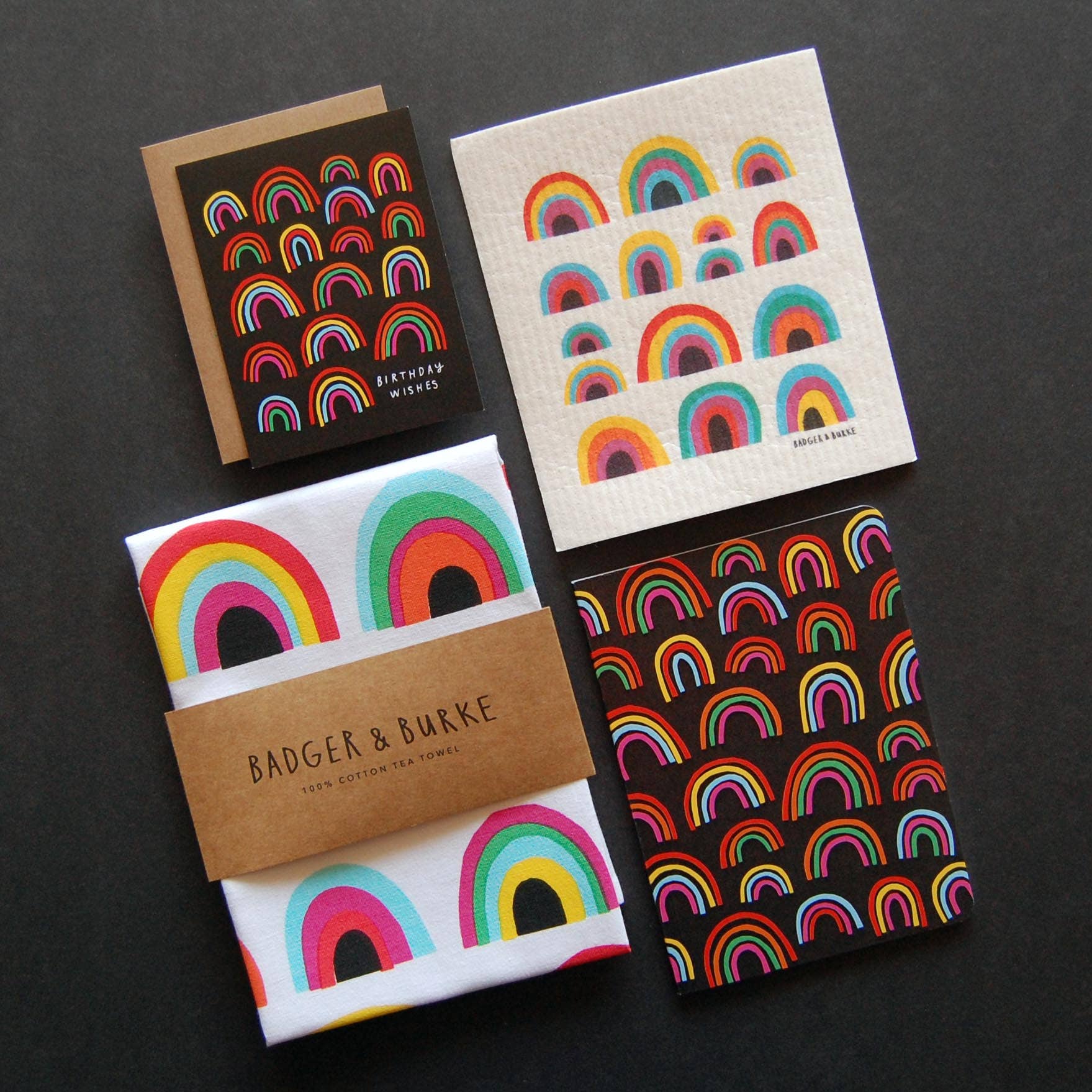 Badger & Burke – Caderno por atacado – Caderno arco-íris2