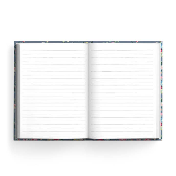 Cath Kidston Slate Grey Floral Journal Cath Kidston Slate Grey Floral Journal