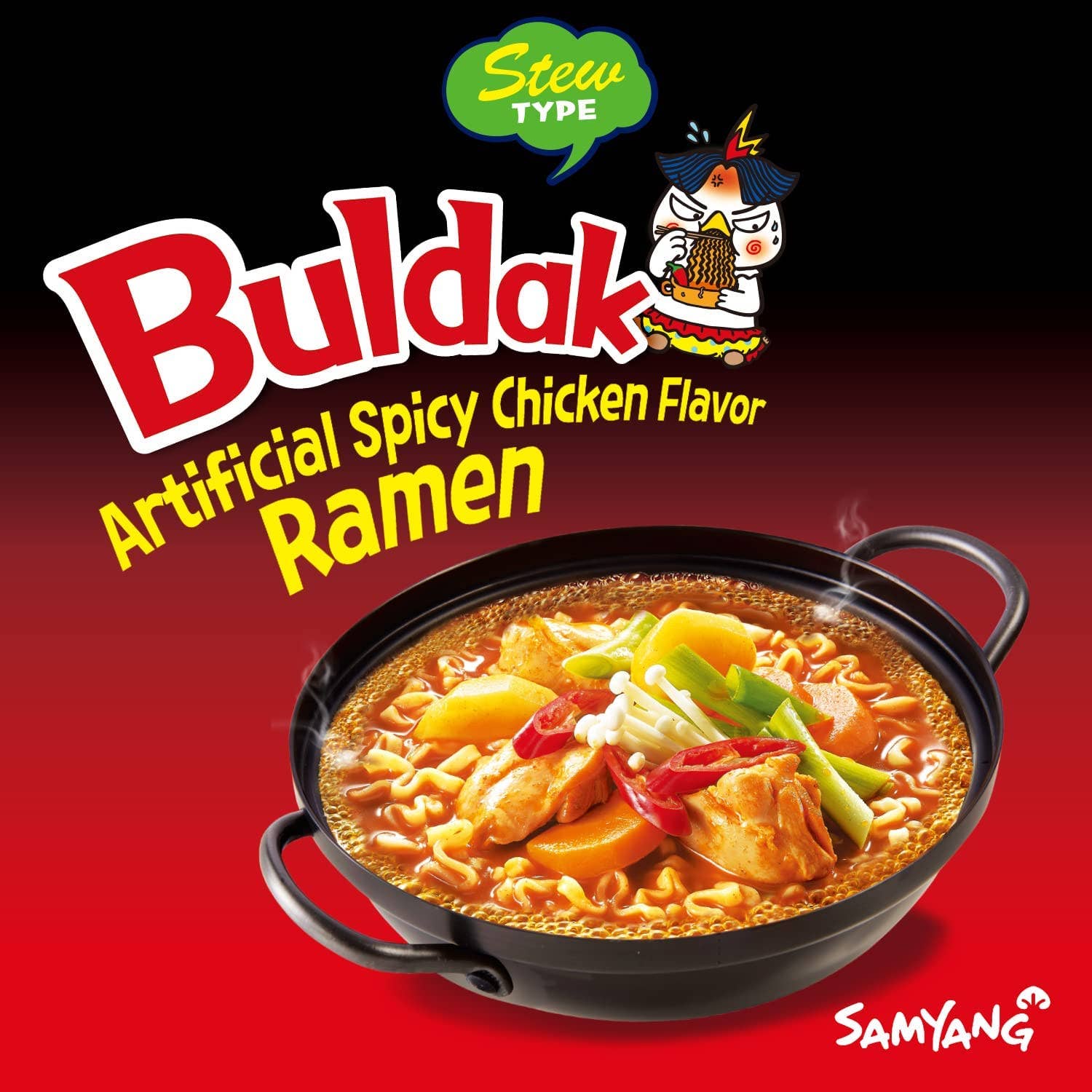 ROM AMERICA - Wholesale Ramen - SAMYANG Buldak Chicken Flavor Ramen Noodles Multi Stew (153g1