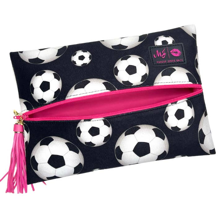 Fã de Desporto Futebol por atacado de Makeup Junkie Bags