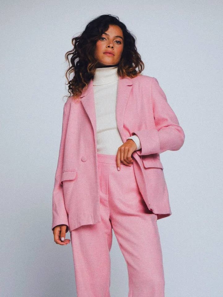 Giacca Ambra rosa per la vendita all'ingrosso da parte di Elise Chalmin