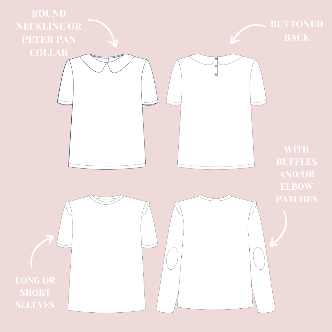 Lise Tailor - Vente Kits de couture - Patron de couture - "Petite" Pirouette - vendu à l'unité25