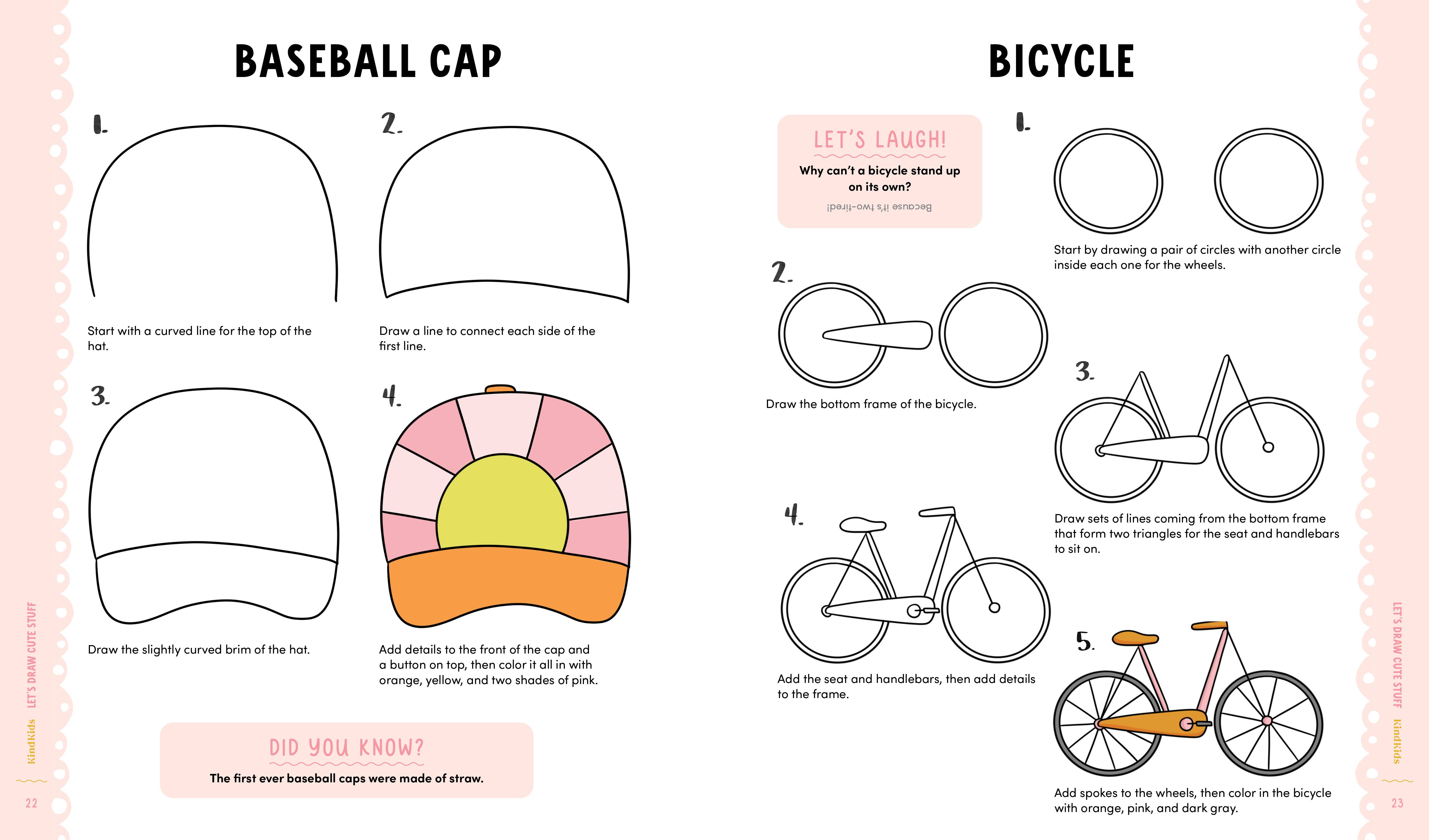 Better Day Books - Wholesale Crafts, Hobbies & DIY - KindKids Let's Draw Cute Stuff: 100 Simple Drawing Lessons7