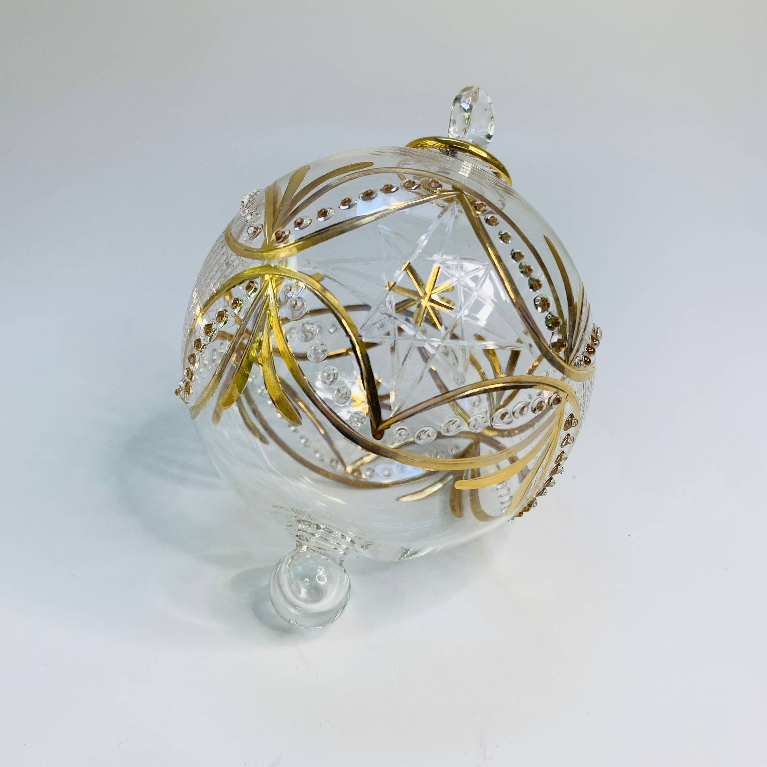 Dandarah - Vente Objets de décoration - Ornement en verre soufflé - Carrousel doré1