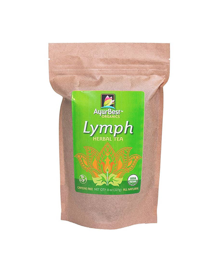 Lymph Herbal Tea, Organic Organic 8oz (227g) for wholesale by Komal Herbals, Inc