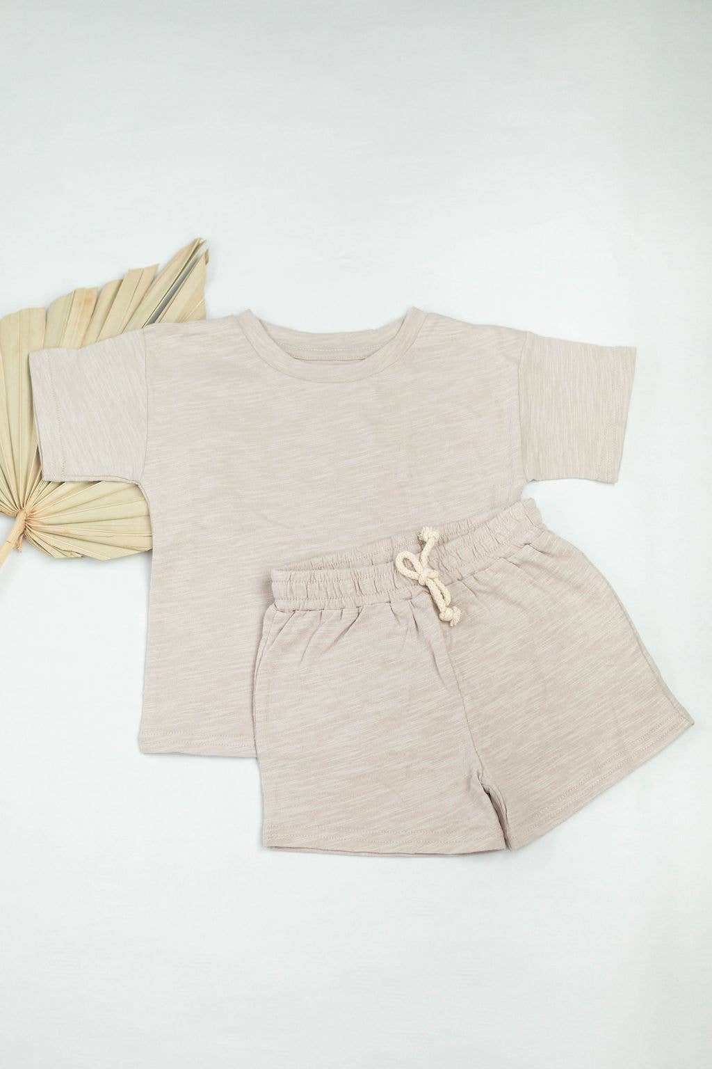 Little Organic Co - Wholesale Lounge Set - Kids - Baby organic Short Sleeve kids Lounge set 1