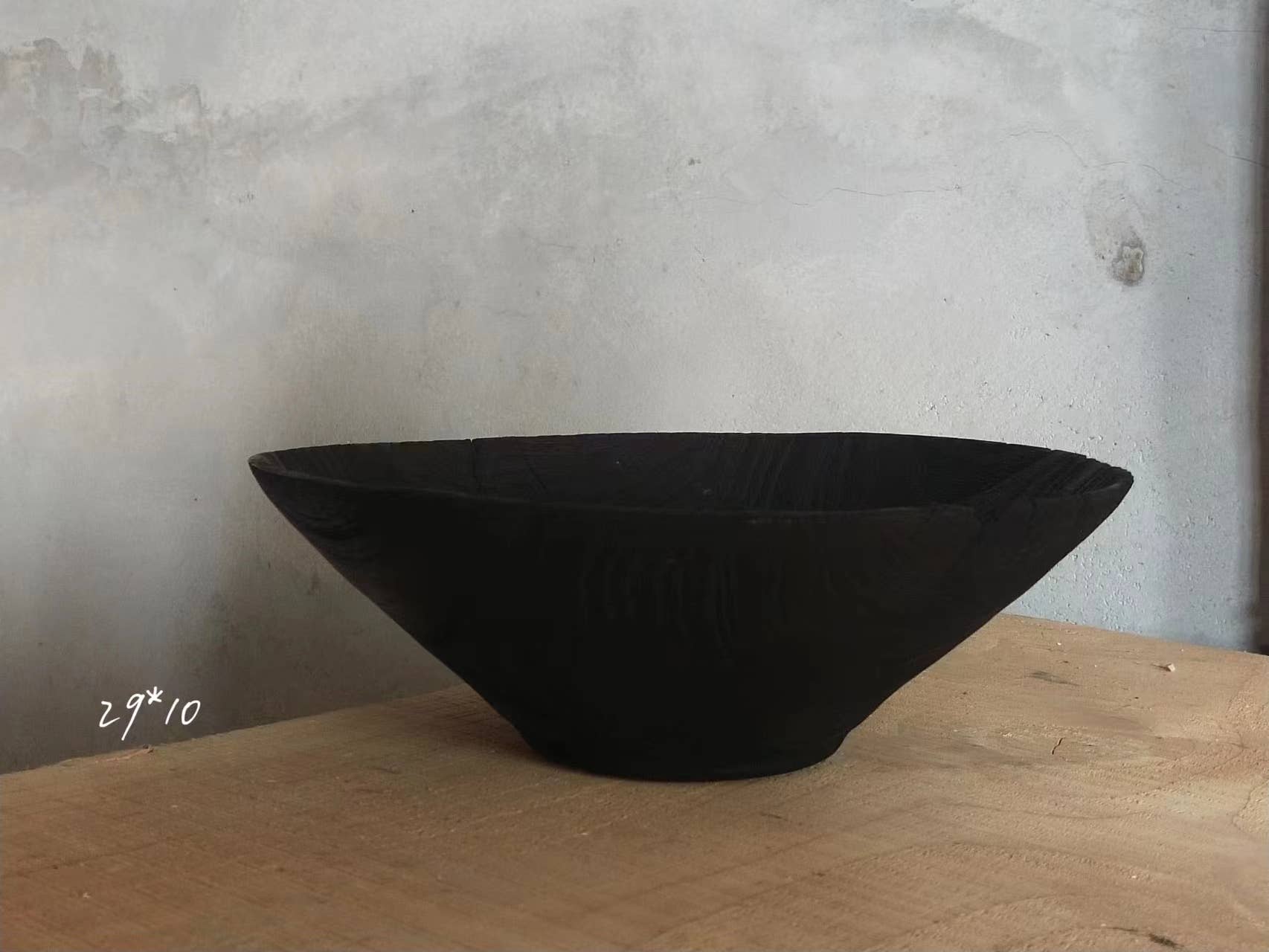 Element Accessories EU - Wholesale Decorative Plate/Dish/Bowl - Wabi Sabi wooden bowl hand-carved by master artisan11