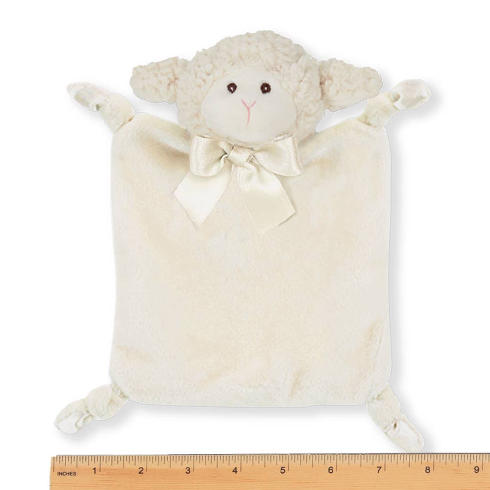 Bearington Collection - Wholesale Security/Cuddle Blanket - Baby - Wee Lamby Lamb Blankie1