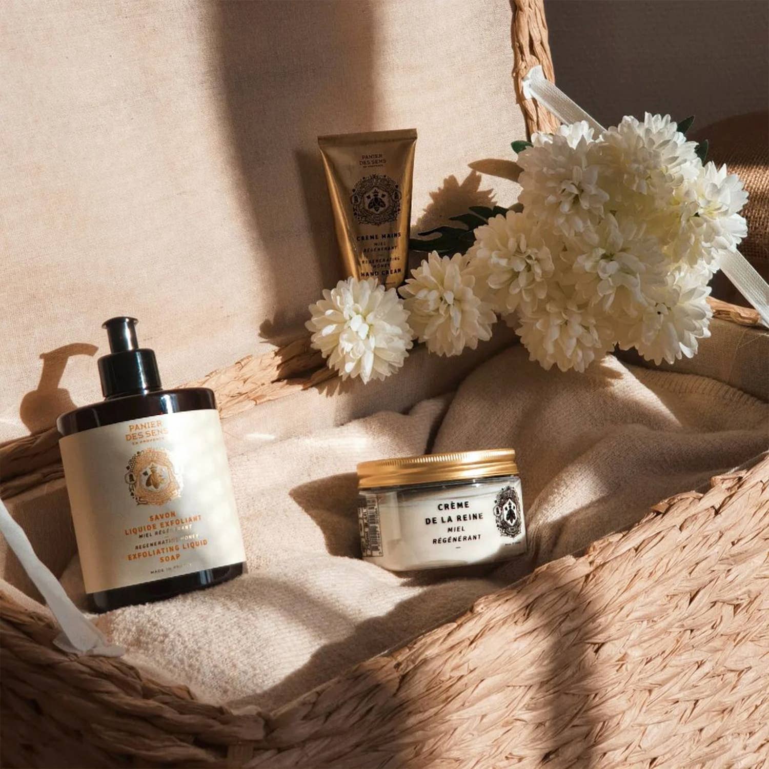 Panier Des Sens - Venta al por mayor Gel de ducha/baño - Jabón líquido exfoliante 500 ml | Miel3